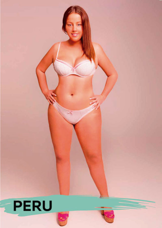 Illustration for article titled Una mujer y 18 retoques de Photoshop: asĂ se percibe la belleza en cada paĂs